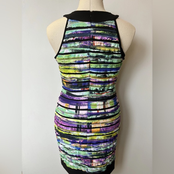Joseph Ribkoff Multi Colour Dress Size 10 - Picture 2 of 4